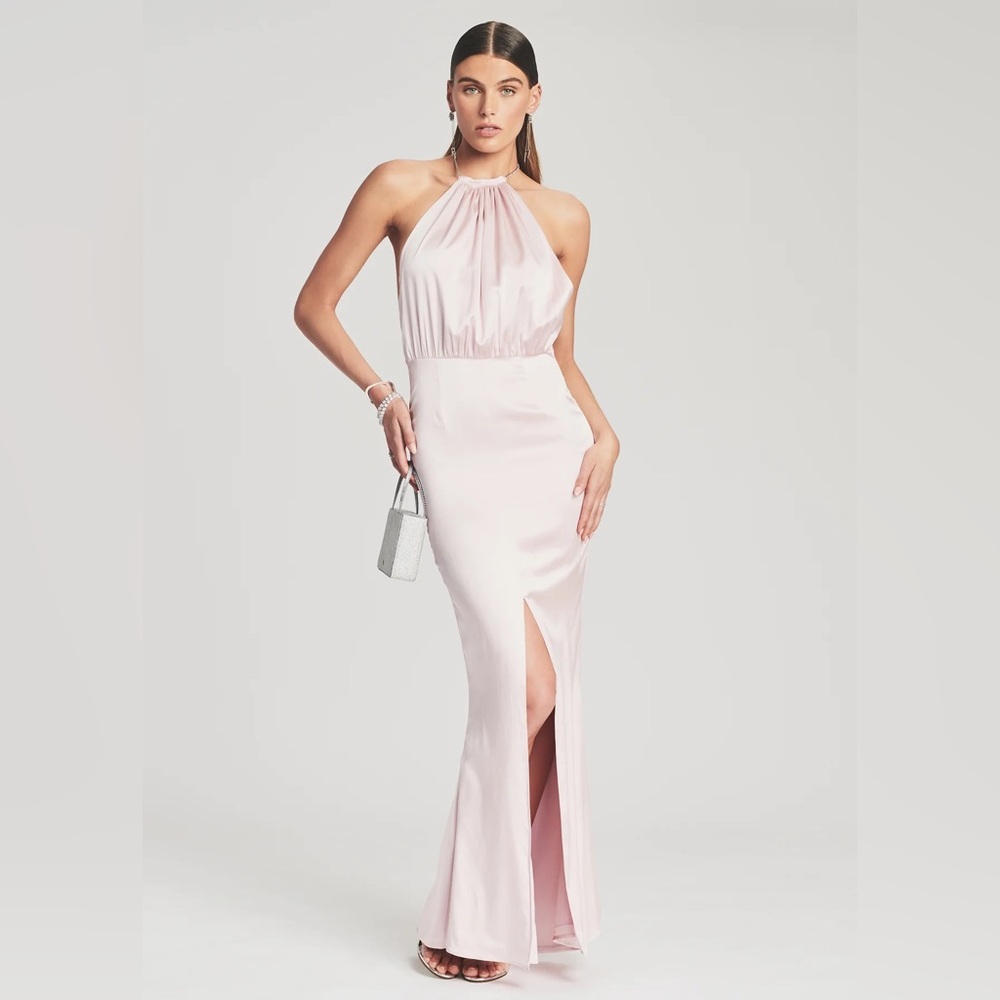 Retrofête Emilia Pink Gown Dress